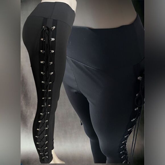 Stretchy l Petite l Lace-up l Leggings, Bottoms, Pants l New - Picture 5 of 11